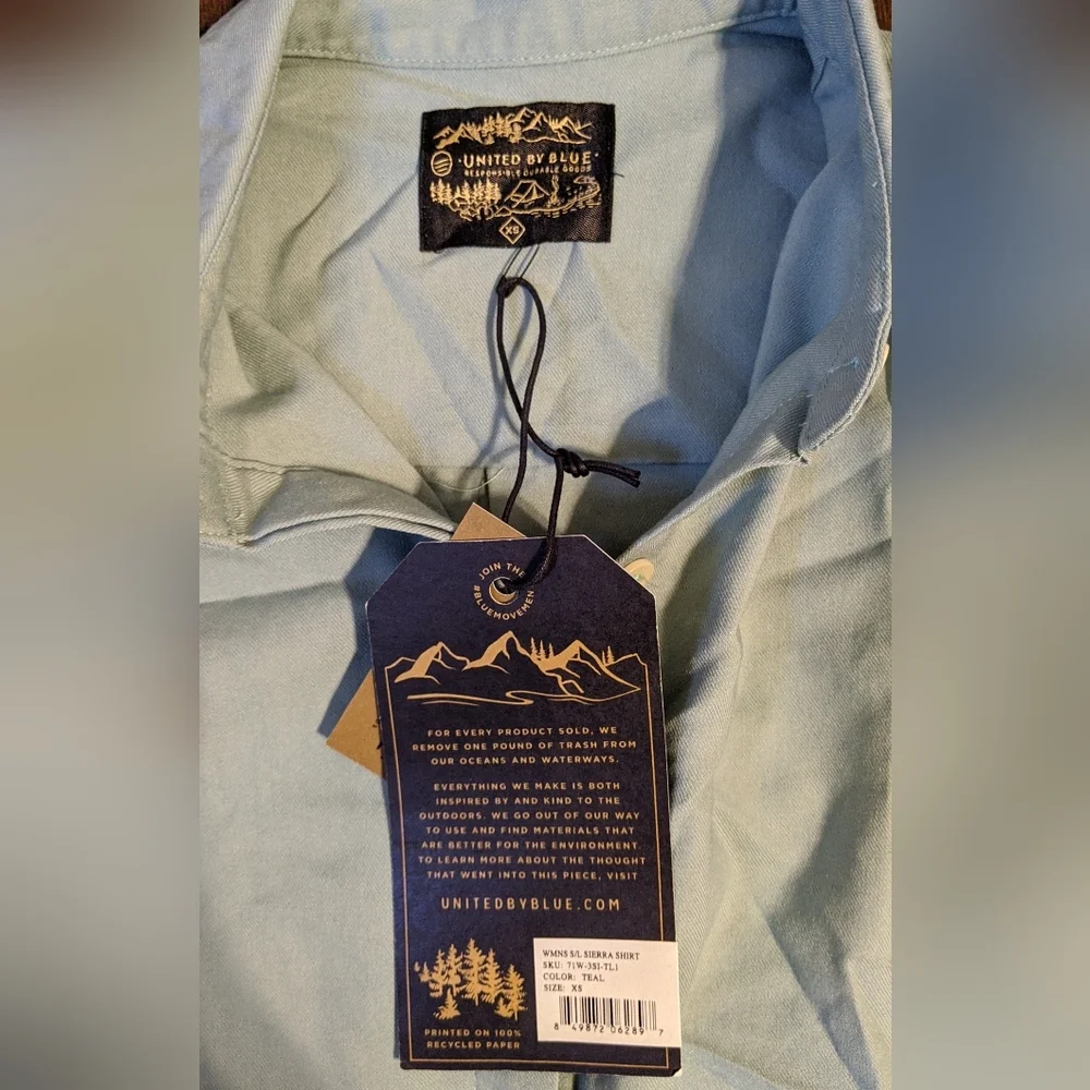 United By Blue Women's shirt size XS - Picture 3 of 3